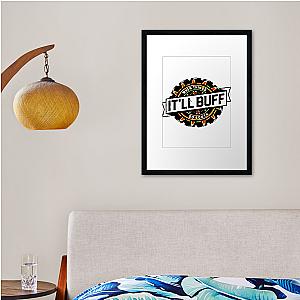 Braydon Price Merch Braydon Price Itll Buff Framed print Premium Merch Store