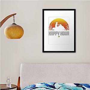 Braydon Price Merch Braydon Price Happy Hour Framed print Premium Merch Store