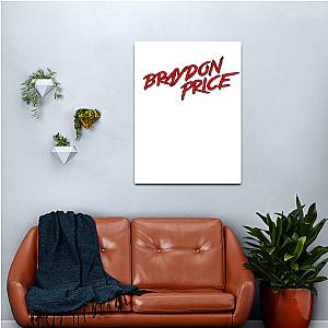 Braydon Price Merch Braydon Logo Tee Canvas Print Premium Merch Store