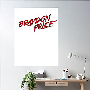 Braydon Price Merch Braydon Logo Tee Poster Premium Merch Store