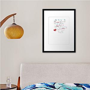 Mentally Dating Braydon Price Framed print Premium Merch Store