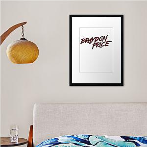 Braydon Price Merch Braydon Price Tees Framed print Premium Merch Store