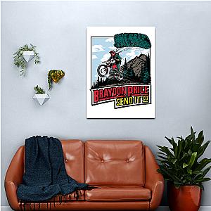 Braydon Price Merch Braydon Price Send It Canvas Print Premium Merch Store