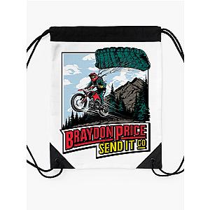 Braydon Price Merch Braydon Price Send It Drawstring Bag Premium Merch Store