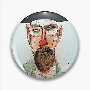 Breaking Bad Heisenberg Ralph Steadman Illustration Pin