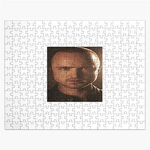 Stretched Jesse Pinkman Face Breaking Bad meme Jigsaw Puzzle