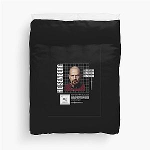 heisenberg breaking bad Duvet Cover