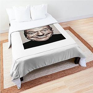 Stretched Hank Schrader Face Breaking Bad Meme Comforter