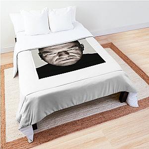 Stretched Hank Schrader Face Breaking Bad Meme Comforter