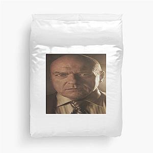 Stretched Hank Schrader Face Breaking Bad Meme  Duvet Cover