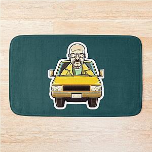 Breaking Bad Walter White in Funny Cartoon Car Sticker Bath Mat