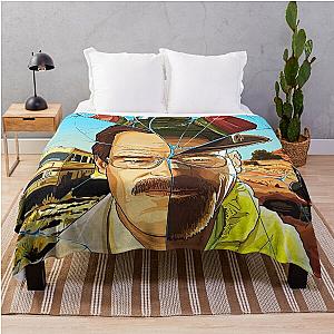 breaking bad poster  Throw Blanket