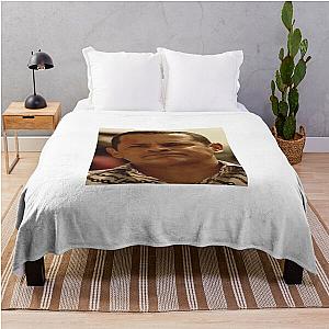 Stretched Tuco Face Breaking Bad Meme Throw Blanket