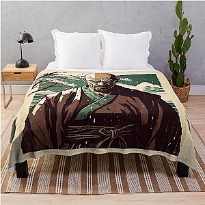 Walter White Ukiyo-e Breaking Bad Throw Blanket