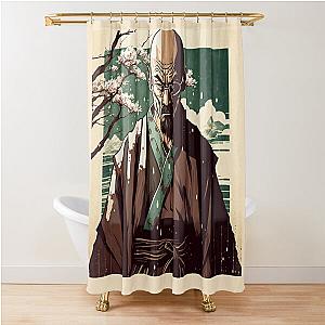 Walter White Ukiyo-e Breaking Bad Shower Curtain