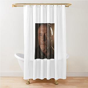 Stretched Breaking Bad Mike Finger Meme Shower Curtain