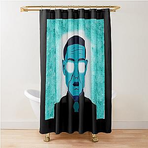 Gus fring breaking bad stencil design  Shower Curtain