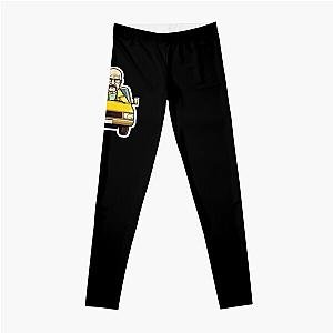 Breaking Bad Walter White in Funny Cartoon Car Sticker Leggings