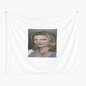 Stretched Skyler White Face Breaking Bad Meme Tapestry