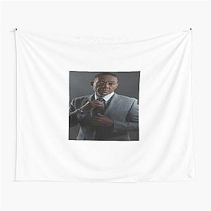 Stretched Gus Fring Face Breaking Bad Meme Tapestry