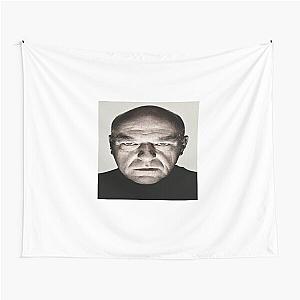 Stretched Hank Schrader Face Breaking Bad Meme Tapestry