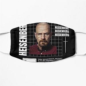 heisenberg breaking bad Flat Mask