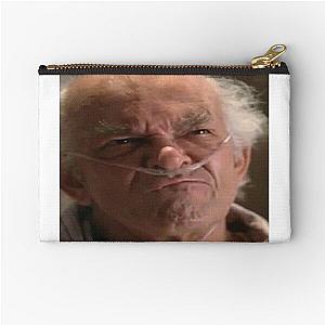 Stretched Hector Salamanca Face Breaking Bad Meme Zipper Pouch