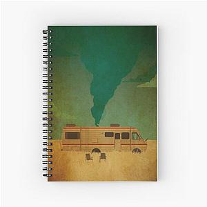 breaking bad bus Spiral Notebook