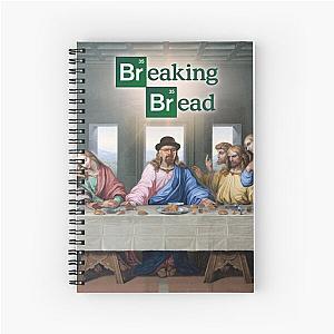 Breaking Bread - Breaking Bad the last supper Spiral Notebook