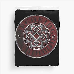 emblem breaking Duvet Cover