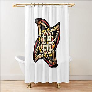 breaking b Shower Curtain