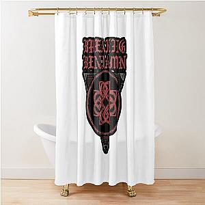 breaking three Shower Curtain