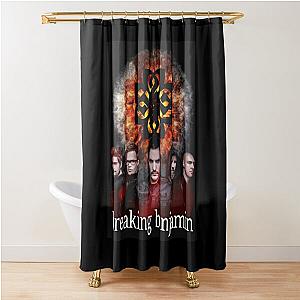 The Dark of You Breaking Gift Fan Shower Curtain