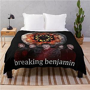 Breaking band Benjamin Throw Blanket