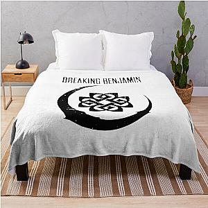 breaking crescent moon benjamin Throw Blanket