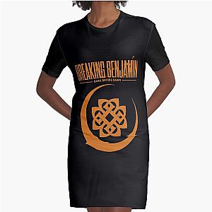 Dark Before Dawn Breaking Gift Fan Graphic T-Shirt Dress