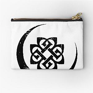 breaking crescent moon benjamin Zipper Pouch