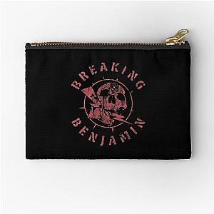 breaking a sign Zipper Pouch