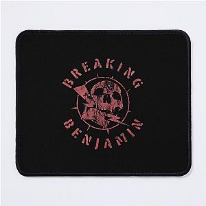 breaking a sign Mouse Pad