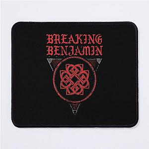 Breaking Red Mouse Pad