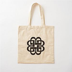 black breaking Cotton Tote Bag