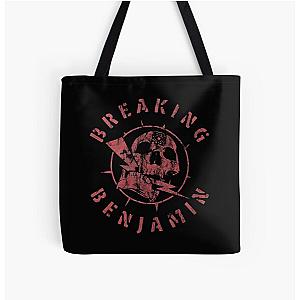 breaking a sign All Over Print Tote Bag