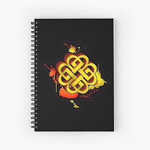 breaking block Spiral Notebook