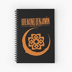 Dark Before Dawn Breaking Gift Fan Spiral Notebook