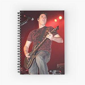 Benjamin Burnley - Breaking Benjamin - Photograph Spiral Notebook