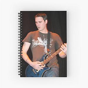 Breaking Benjamin - Benjamin Burnley - Photograph Spiral Notebook