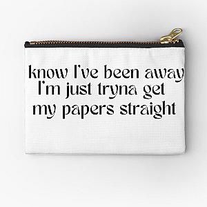 been away - brent faiyaz lyrics  Zipper Pouch