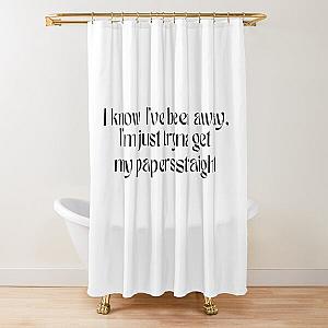 been away - brent faiyaz lyrics  Shower Curtain