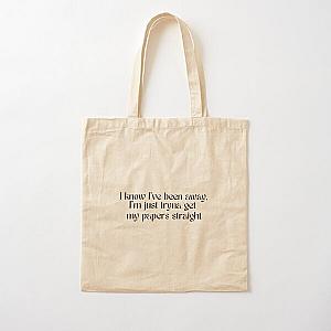 been away - brent faiyaz lyrics  Cotton Tote Bag