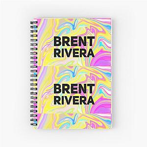 brent rivera redbubble poster Spiral Notebook